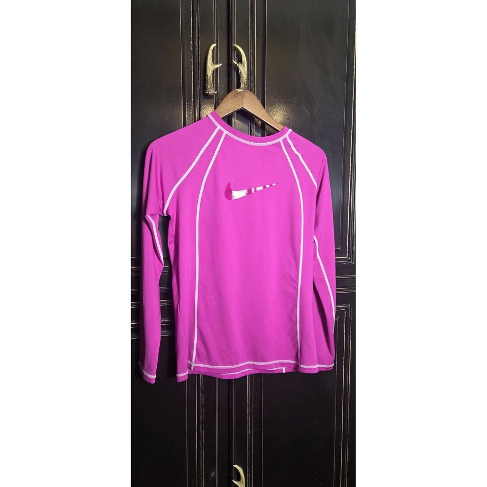 Nike Pink Medium Long Sleeve Pullover,  Workout,  Gym, Casual